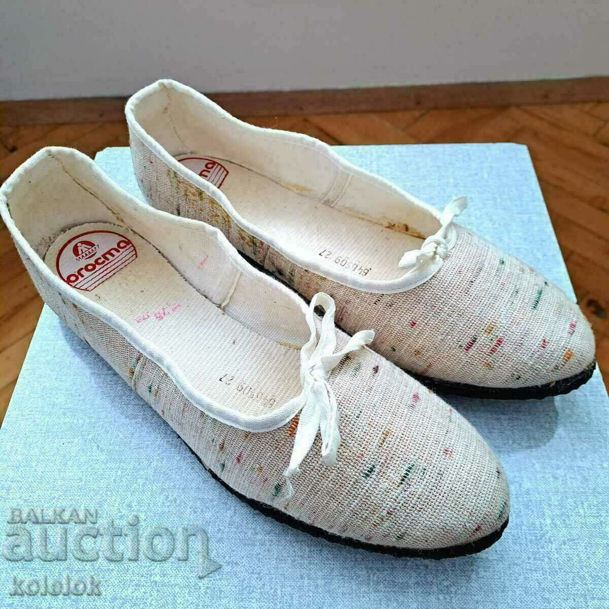 Дамски обувки от '80-те - "Младост", "Огоста", соц.