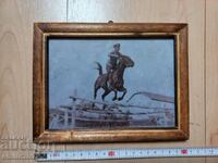 Picture in a frame - old reproduction General Kolev