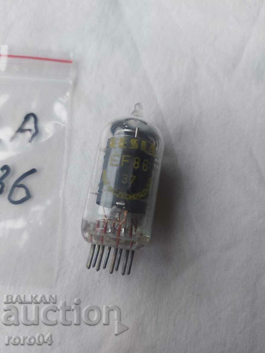 RADIO LAMP TESLA EF 86 - NEW - 1 with price 39.99 BGN | € 20.45 RADIO LAMP TESLA EF 86 - NEW - 1 with price 39.99 BGN | € 20.45