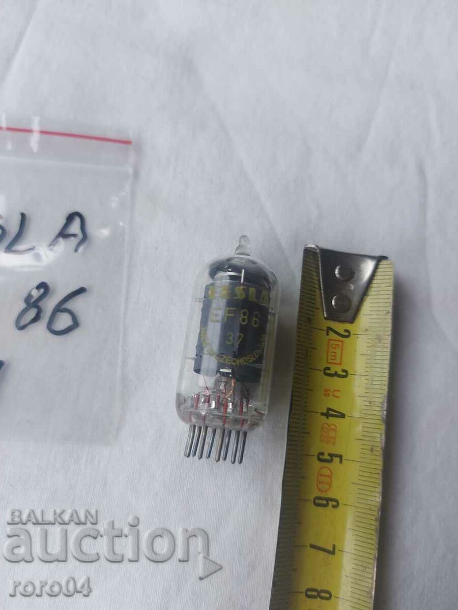 Delivery of RADIO LAMP TESLA EF 86 - NEW - 1 Delivery of RADIO LAMP TESLA EF 86 - NEW - 1