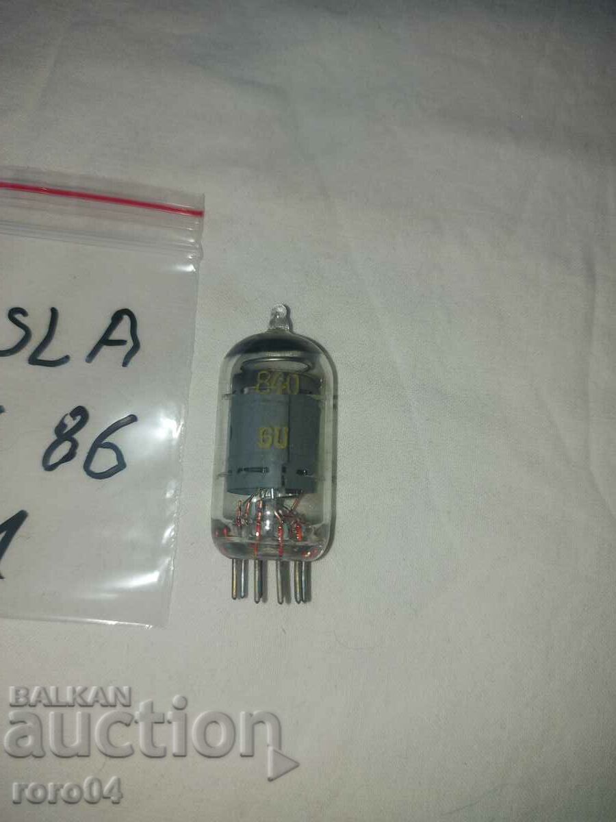 RADIO LAMP TESLA EF 86 - NEW - 1 - 6 RADIO LAMP TESLA EF 86 - NEW - 1 - 6