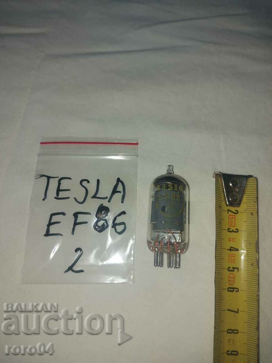 RADIO LAMP TESLA EF 86 - NEW - 2 with price 39.99 BGN | € 20.45 RADIO LAMP TESLA EF 86 - NEW - 2 with price 39.99 BGN | € 20.45