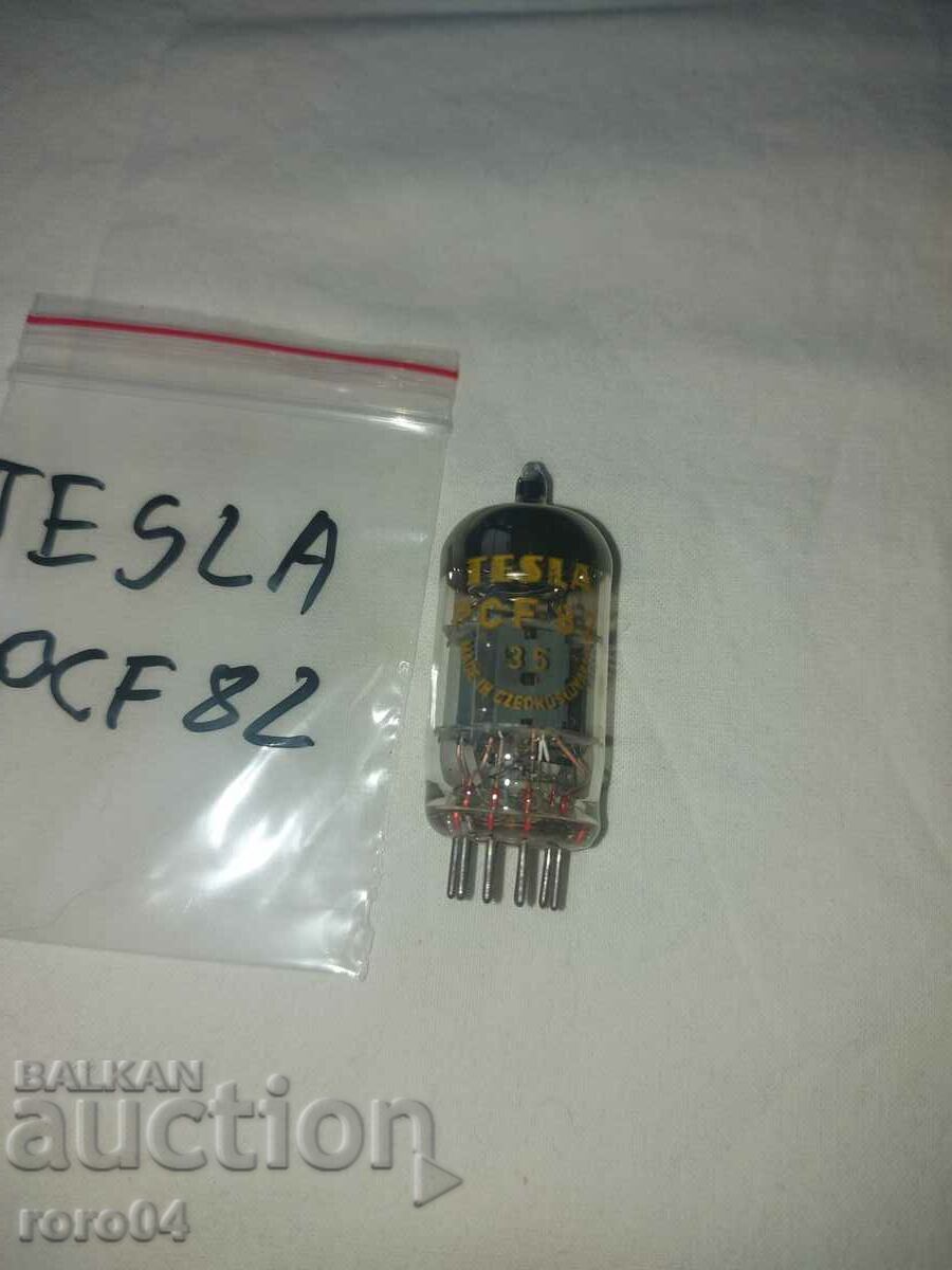 ΛΑΜΠΑ ΡΑΔΙΟΦΩΝΟΥ TESLA PCF 82 - ΚΑΙΝΟΥΡΓΙΑ