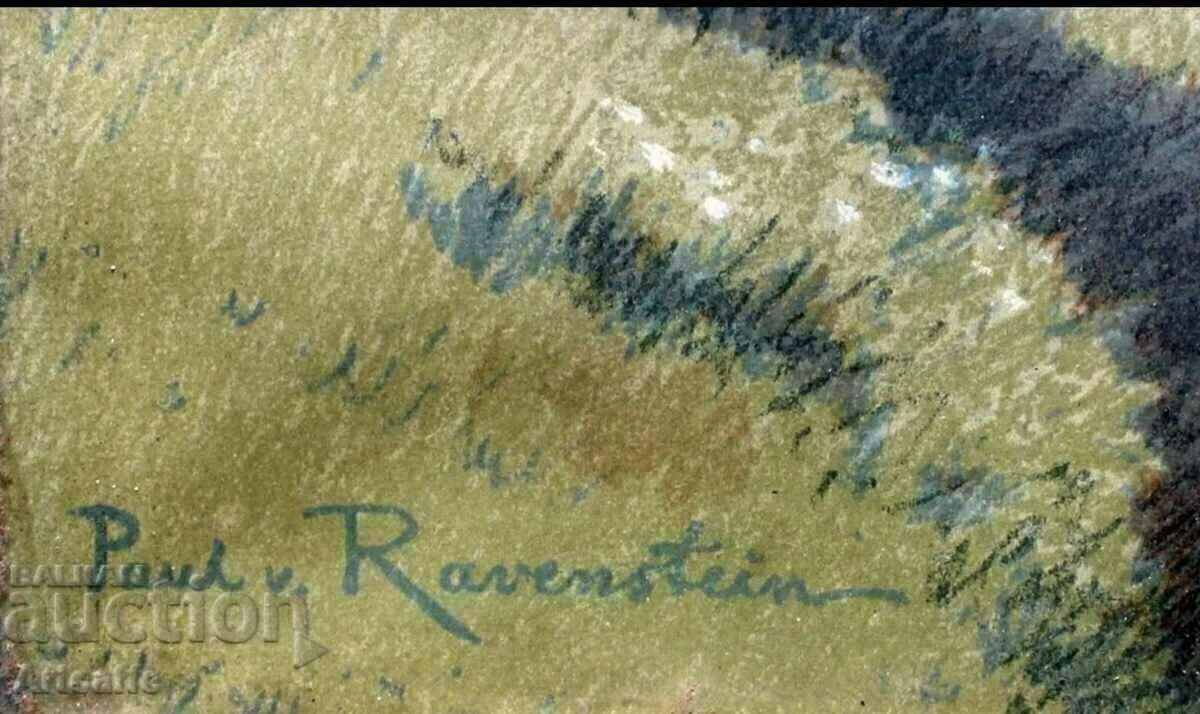 Litografia color mare - 7