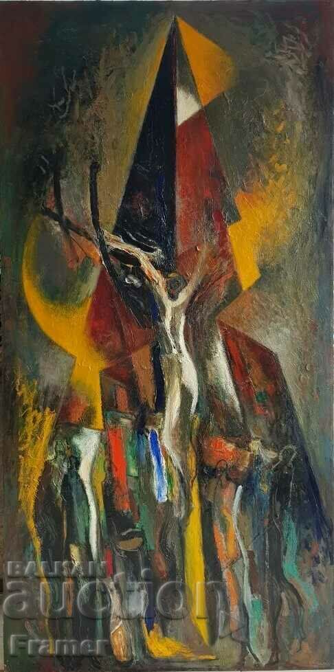 Petar Pironkov Ascension Rome 1999 Iconic work with price 11000.00 BGN | € 5624.21