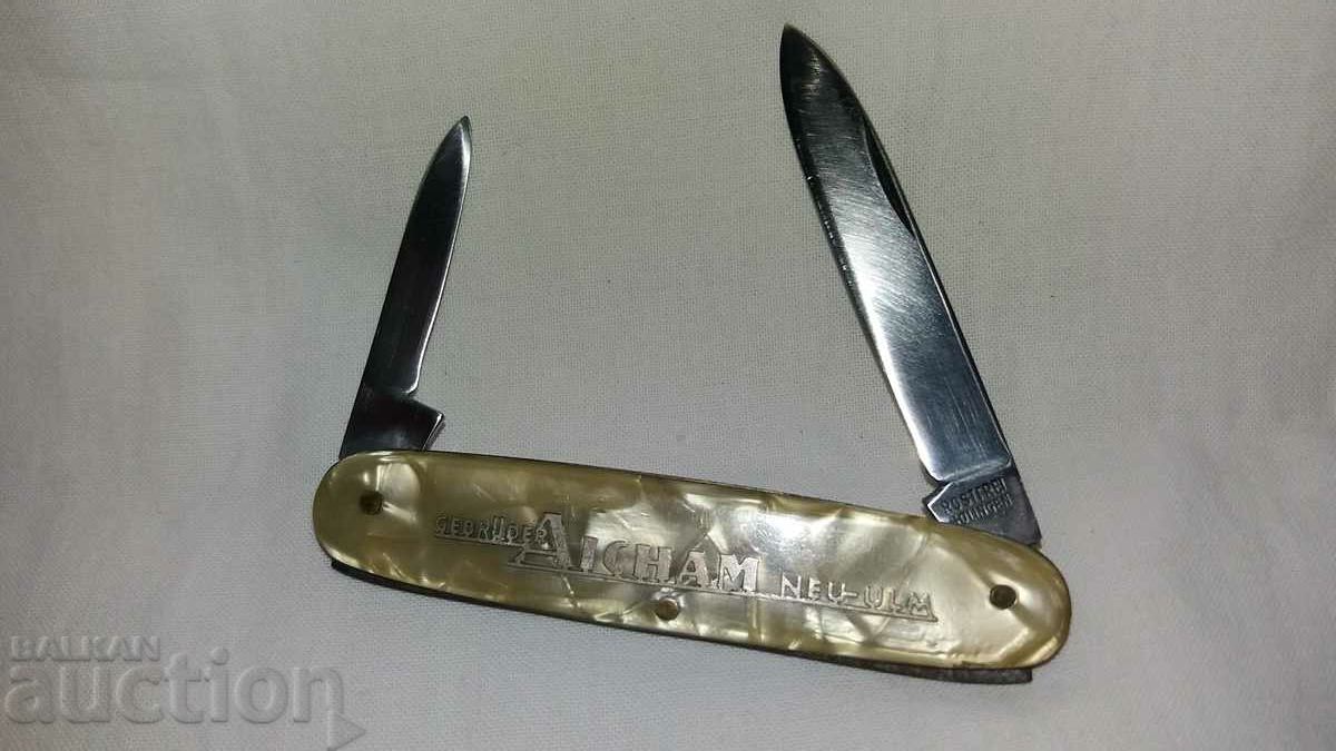 Παλιό πτυσσόμενο εργαλείο μαχαιριού--Solingen