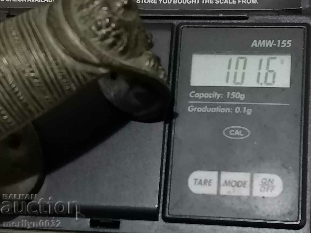 Αναγεννησιακό βραχιόλι τύπου rogatka από σαchan, κόσμημα bijou - 7 Αναγεννησιακό βραχιόλι τύπου rogatka από σαchan, κόσμημα bijou - 7