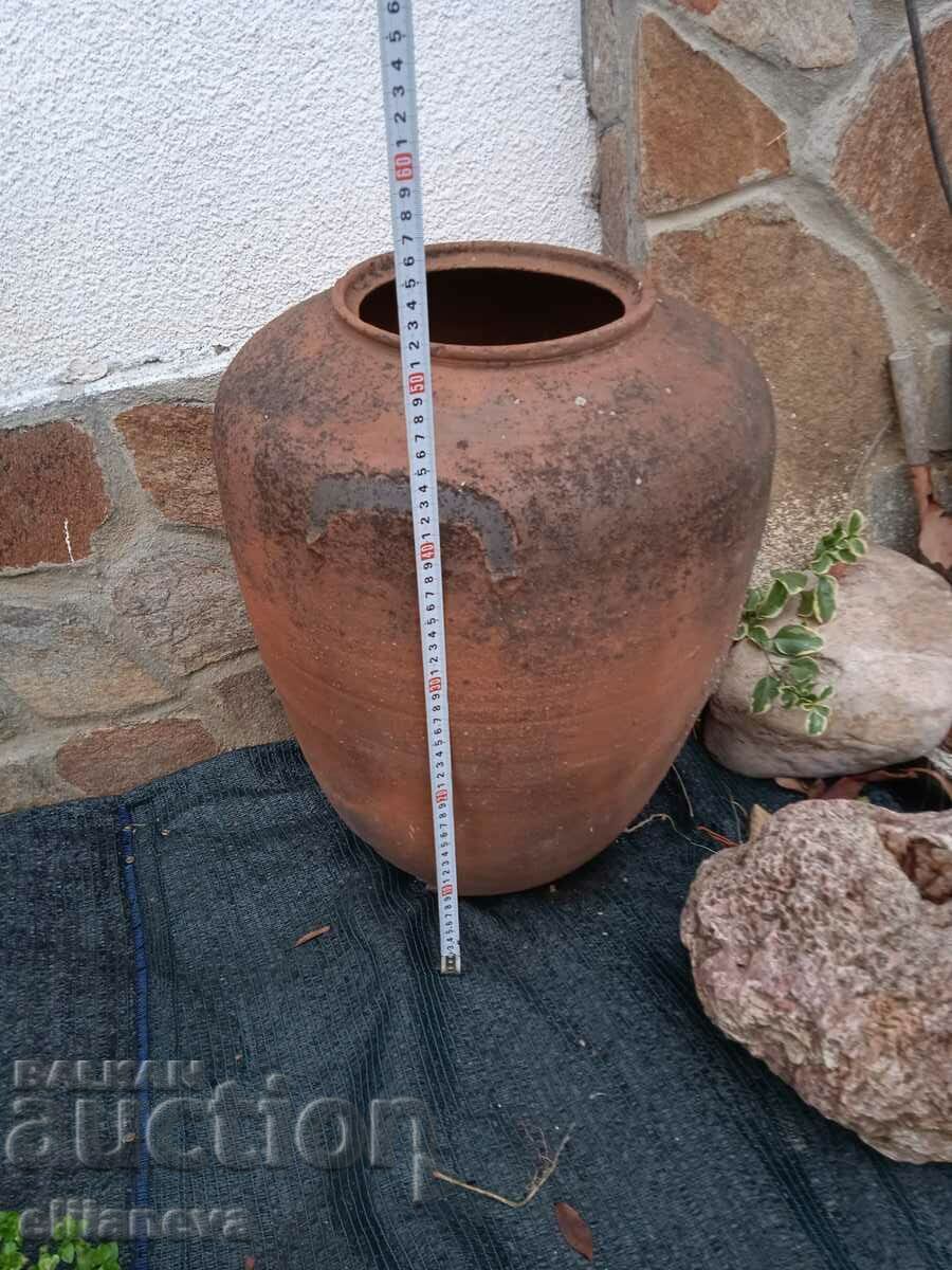 antique grain jar