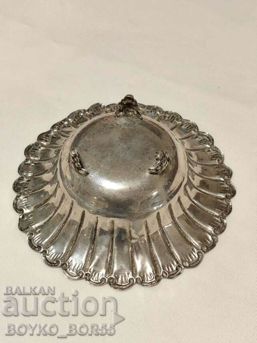 Δημοπρασία Αντίκα ασημένιο πιάτο Δημοπρασία Αντίκα ασημένιο πιάτο