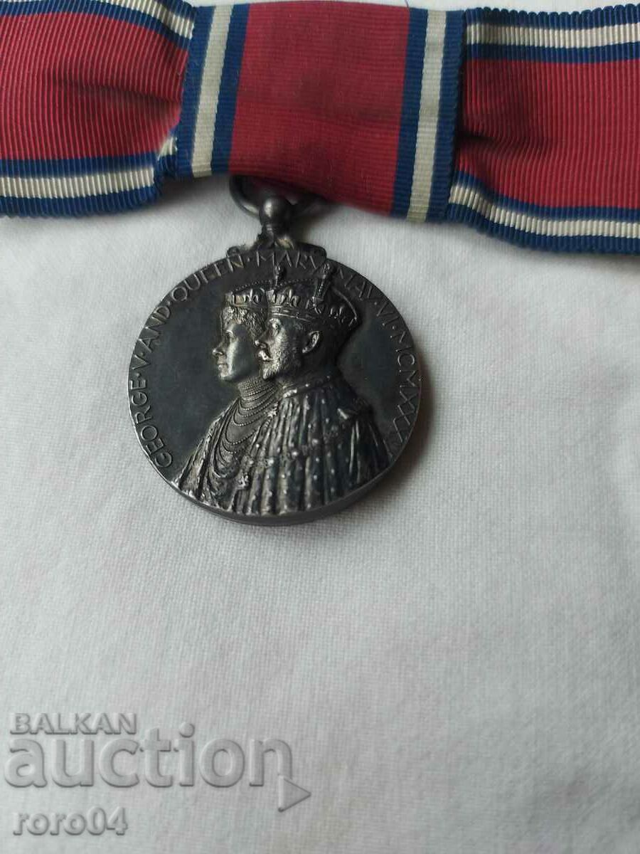 MEDAL - ENGLAND - 1935 with price 157.50 BGN | € 80.53 MEDAL - ENGLAND - 1935 with price 157.50 BGN | € 80.53