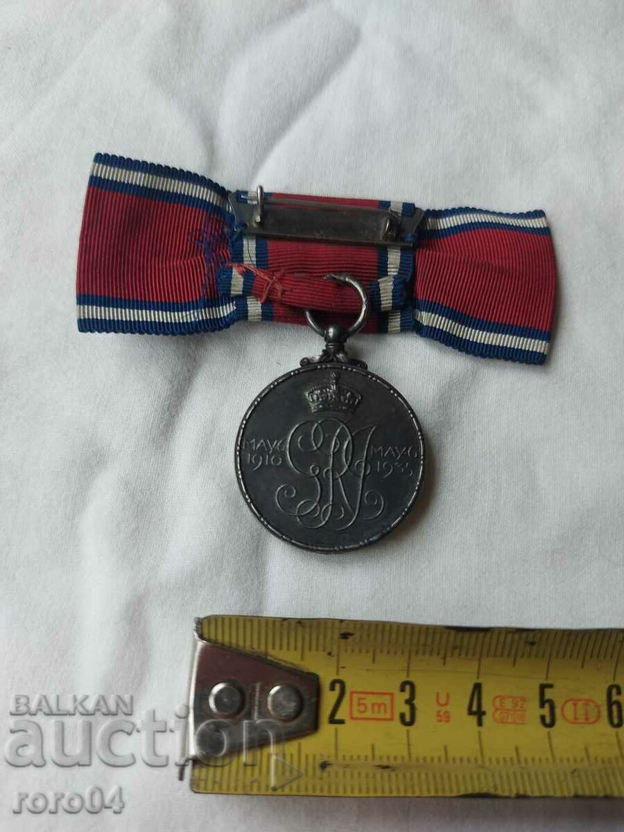 MEDAL - ENGLAND - 1935 - 6 MEDAL - ENGLAND - 1935 - 6