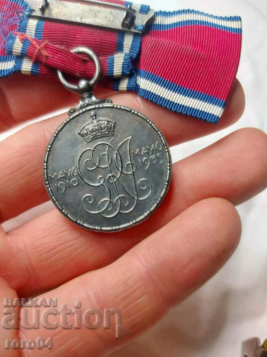 MEDAL - ENGLAND - 1935 - 7 MEDAL - ENGLAND - 1935 - 7