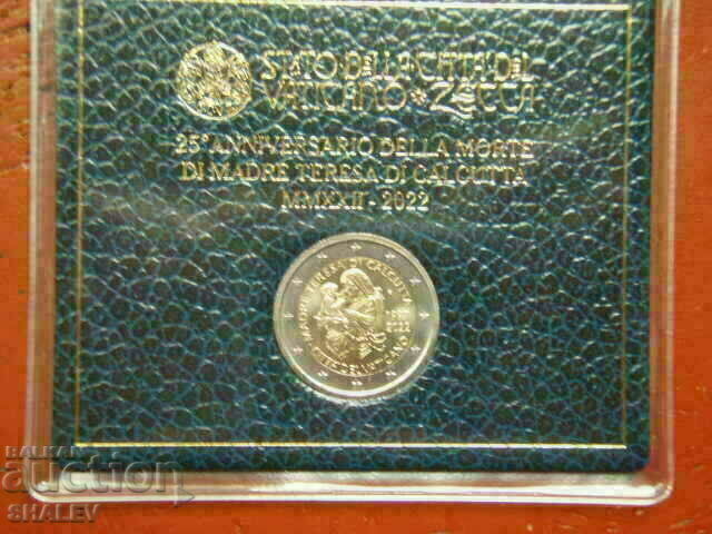 Delivery of 2 Euro 2022 Vaticana "Madre Teresa" (1) Vatican - (2 euro) Delivery of 2 Euro 2022 Vaticana "Madre Teresa" (1) Vatican - (2 euro)