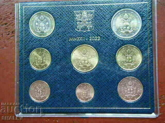 Vatican 2022 - Series of 8 coins Vaticana / RARE - Unc - 6 Vatican 2022 - Series of 8 coins Vaticana / RARE - Unc - 6