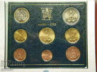 Vaticana 2022 - series of 8 Vatican coins / RARE !!! - Unc