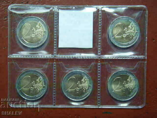 Livrarea 2 euro 2021 Germania A, D, F, G, J „Sachsen” Germania 2 euro