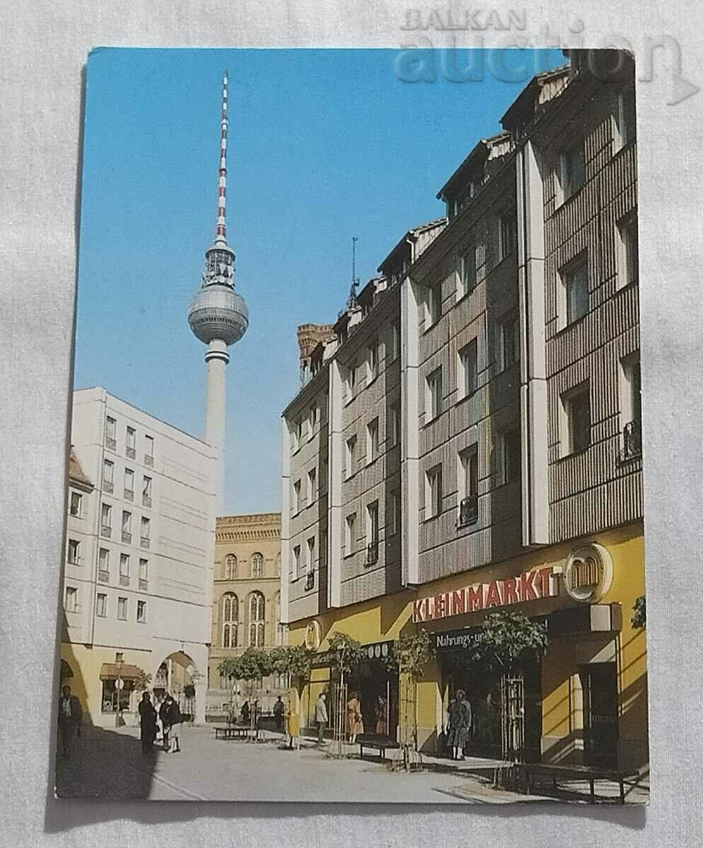 BERLIN TV TOWER GDR P.K. 1988