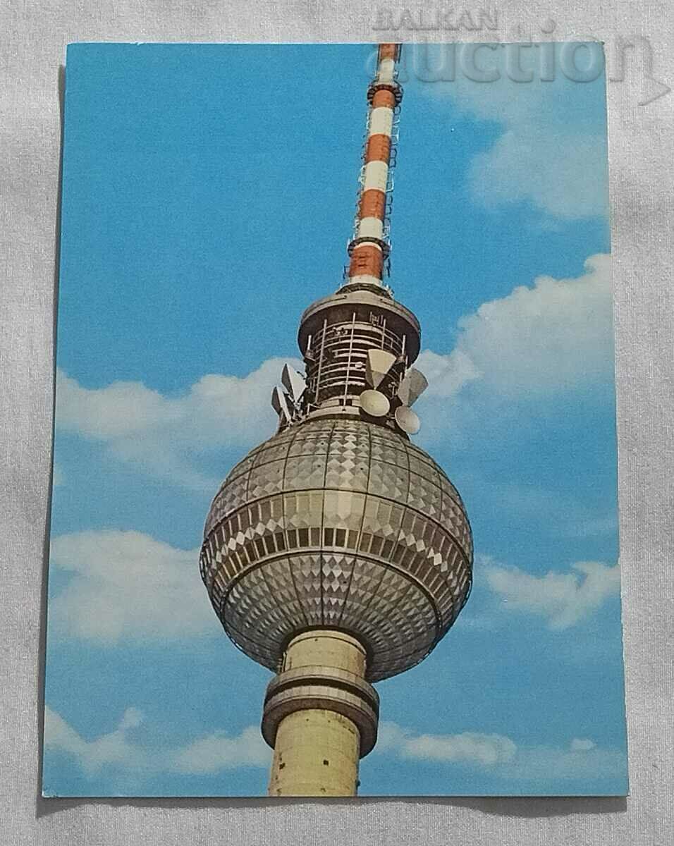 TURNUL TV BERLIN GDR P.K. 1980