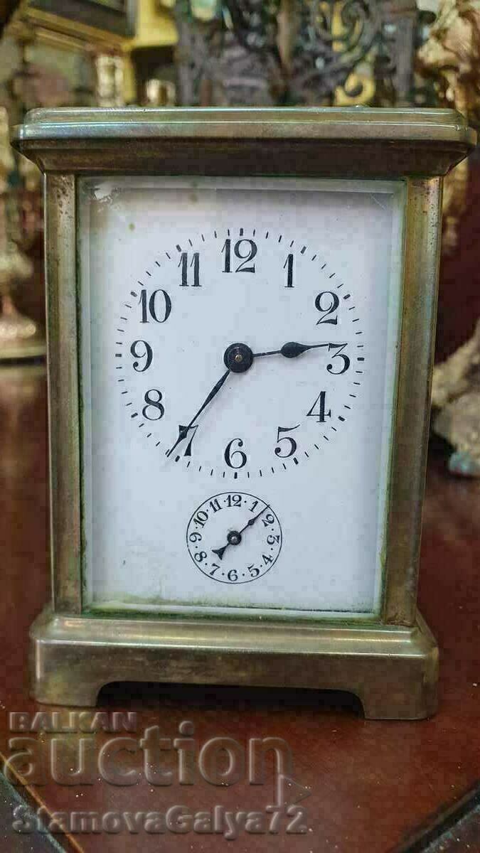Antique French carriage clock with price 499.00 BGN | € 255.13 Antique French carriage clock with price 499.00 BGN | € 255.13