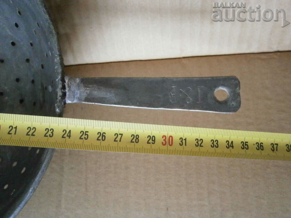 Antique copper colander, copper pot, copper strainer - 7 Antique copper colander, copper pot, copper strainer - 7