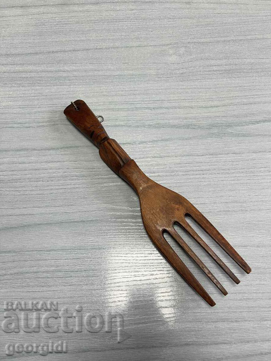 African wooden spoon. #3143