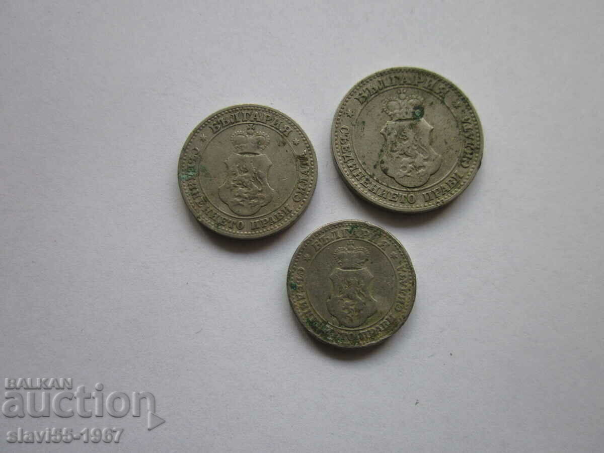 LOT OF COINS 1906 EXCELLENT BZC !!! with price 7.00 BGN | € 3.58 LOT OF COINS 1906 EXCELLENT BZC !!! with price 7.00 BGN | € 3.58