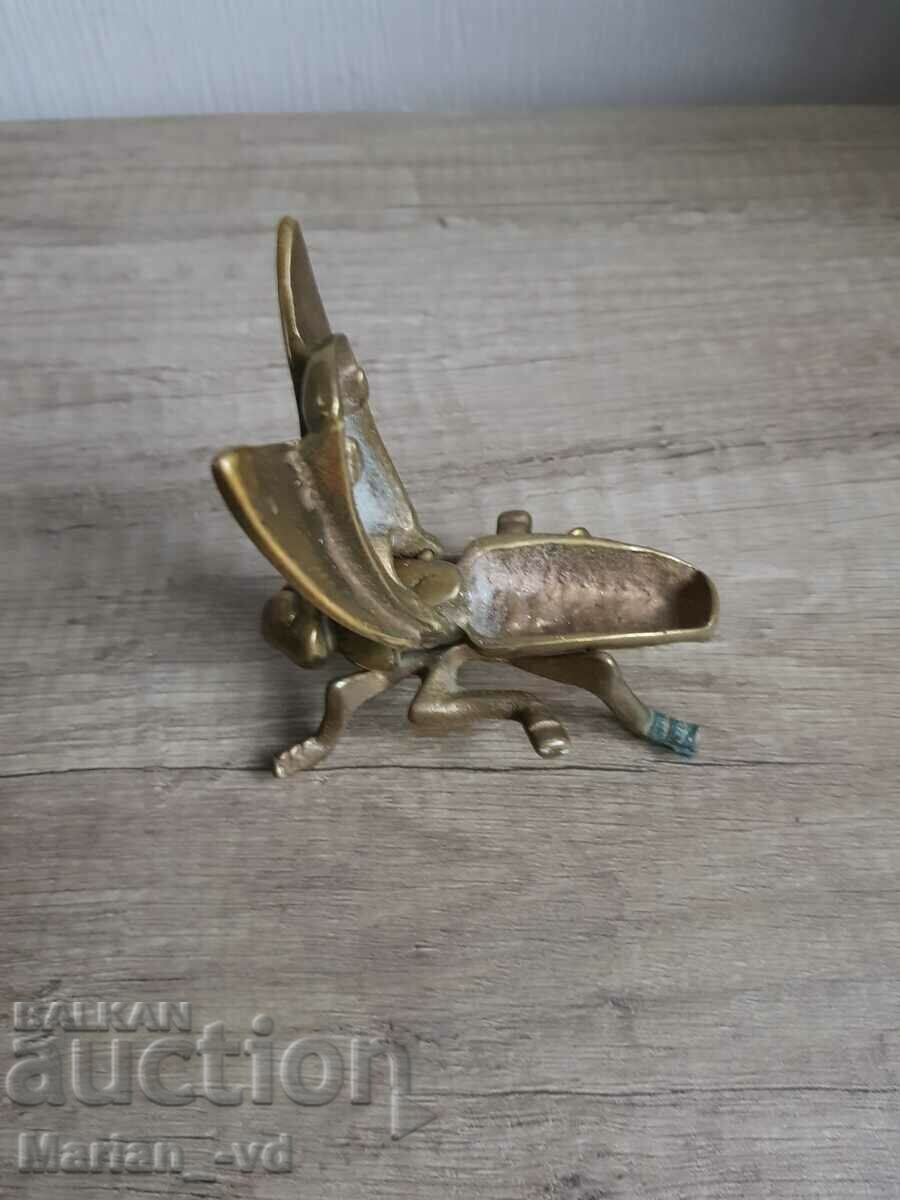 Brass ashtray fly with price 80.00 BGN | € 40.90 Brass ashtray fly with price 80.00 BGN | € 40.90