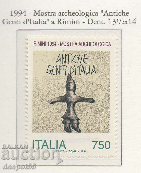 1994. Ιταλία. Αρχαιολογική έκθεση, Ρίμινι.