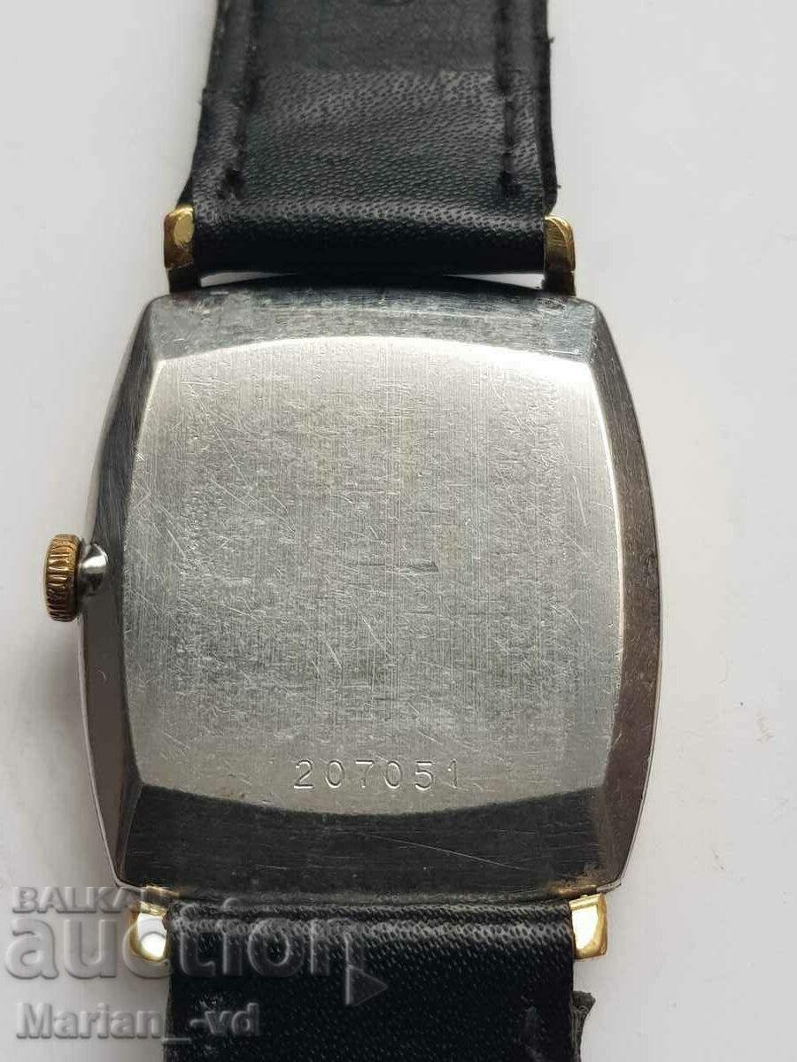 Rotary 17 Jewel 1970s gold-plated mechanical men's watch. - 5