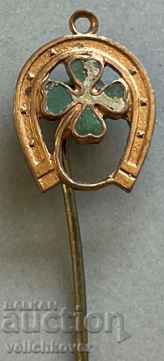 33581 Bulgaria sign four leaf clover horseshoe luck with price 5.00 BGN | € 2.56 33581 Bulgaria sign four leaf clover horseshoe luck with price 5.00 BGN | € 2.56