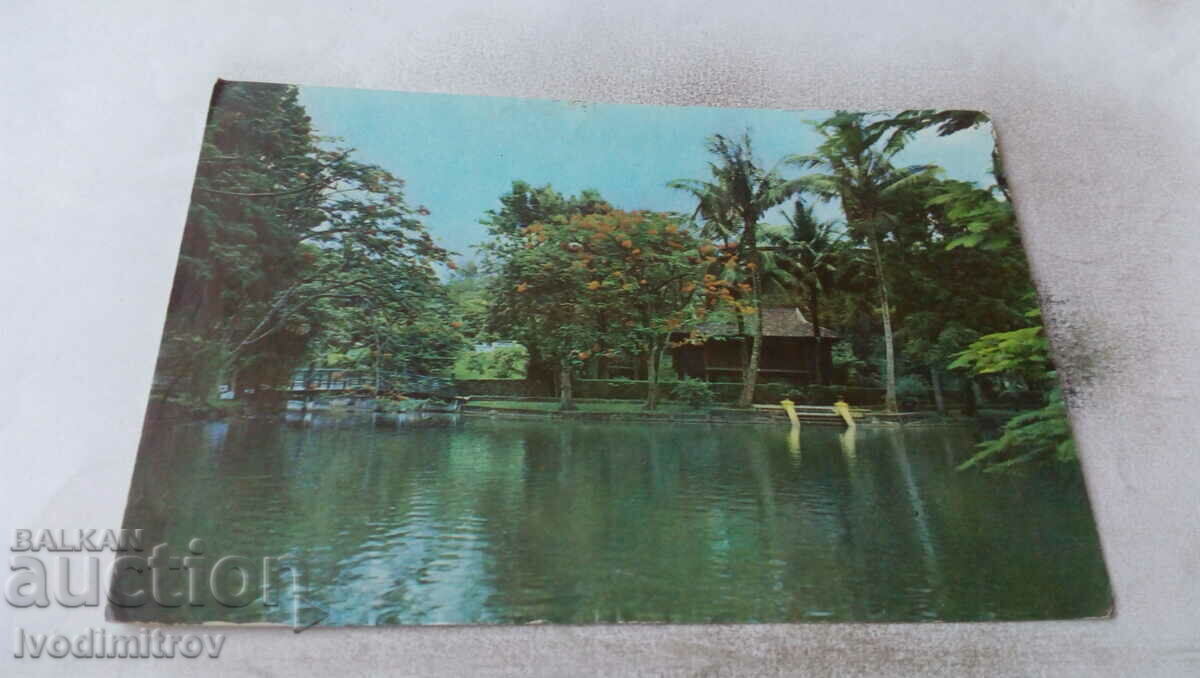 Postcard Ha Noi House of President Ho Chi Minh