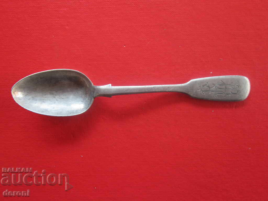 Russian silver spoon sample 84 Tsarist Russia - 6 Russian silver spoon sample 84 Tsarist Russia - 6