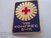 badges - VIII Congress and anniversary of the BCHK - 2 pcs