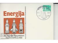 Καρτ ποστάλ FDC Space Shuttles