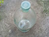 Old large liquid glass