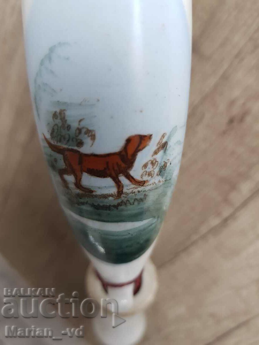 Auction Old large porcelain pipe Auction Old large porcelain pipe