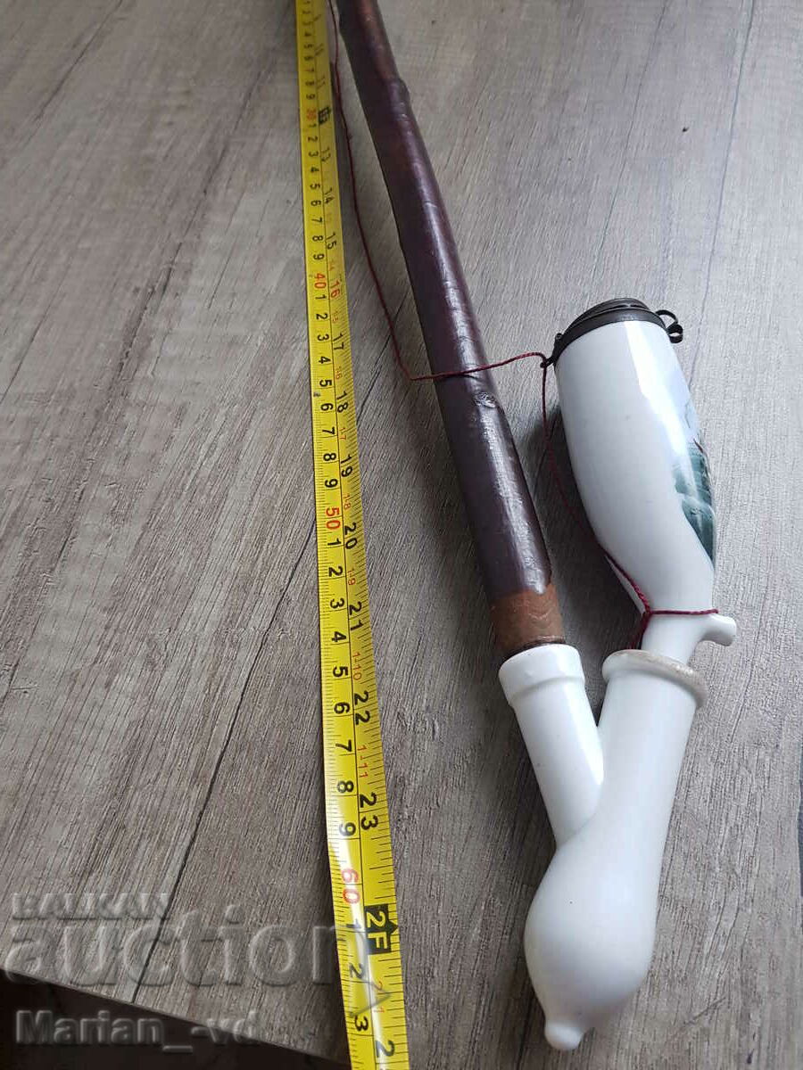 Old large porcelain pipe - 7 Old large porcelain pipe - 7