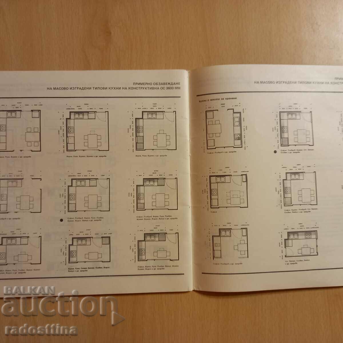 Auction  Design program for the architectural construction of the kitchens in the apartment