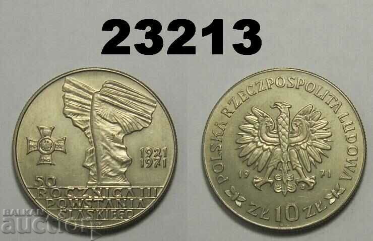 Πολωνία 10 ζλότι 1971