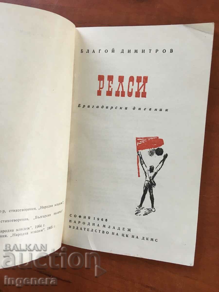 BOOK-BLAGOY DIMITROV-RELSI-1965 with price 45.00 BGN | € 23.01
