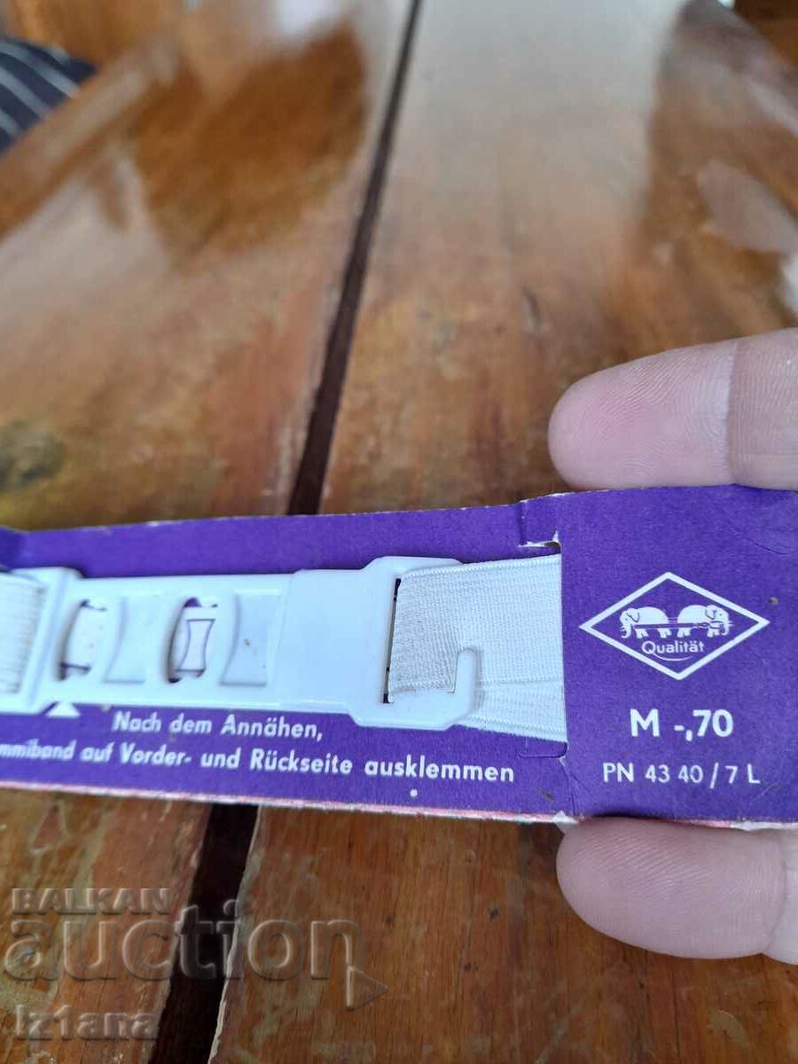 Auction Old elastics for garters Auction Old elastics for garters