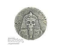 SILVER 2 OZ 2017 CHAD - RAMSES II AFTERLIFE
