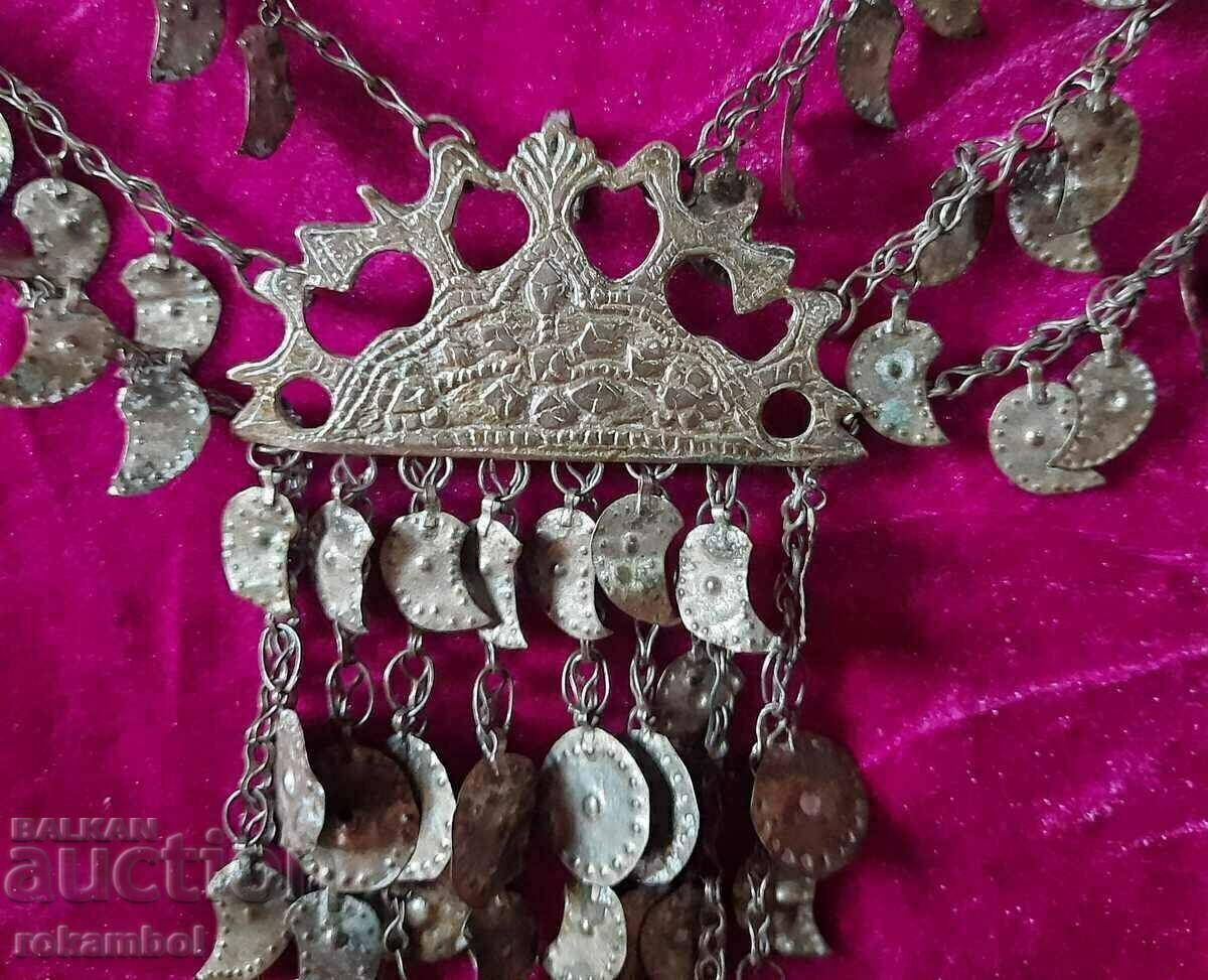 Ancient ethnographic jewelry, trepka, headpiece, hairpiece - 6 Ancient ethnographic jewelry, trepka, headpiece, hairpiece - 6