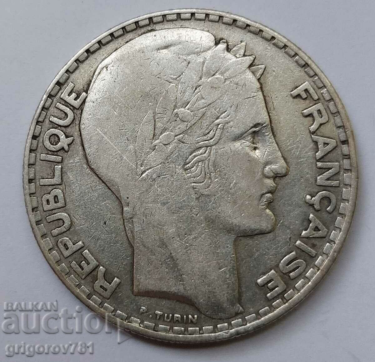 20 Franci Argint Franța 1933 - Moneda de argint #4 cu preț € 20.45 | 40.00 BGN