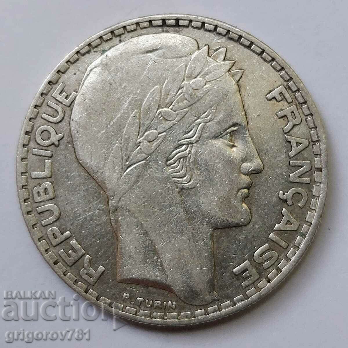 20 Franci Argint Franta 1933 - Moneda de argint #6 cu preț € 20.45 | 40.00 BGN