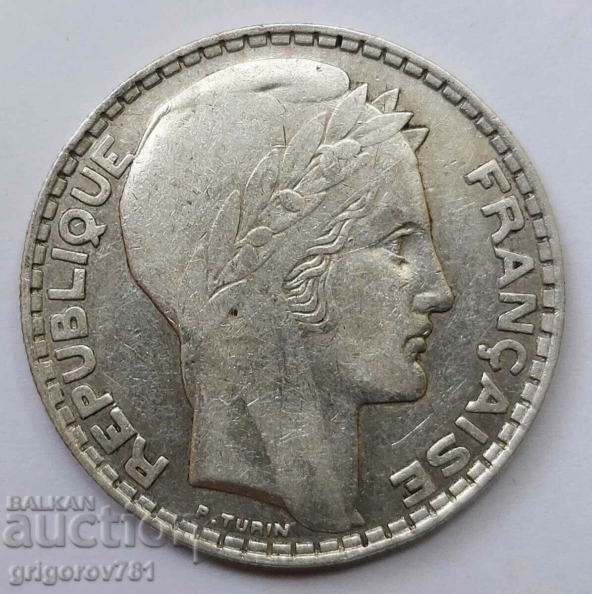 20 Franci Argint Franta 1933 - Moneda de argint #11 cu preț € 20.45 | 40.00 BGN