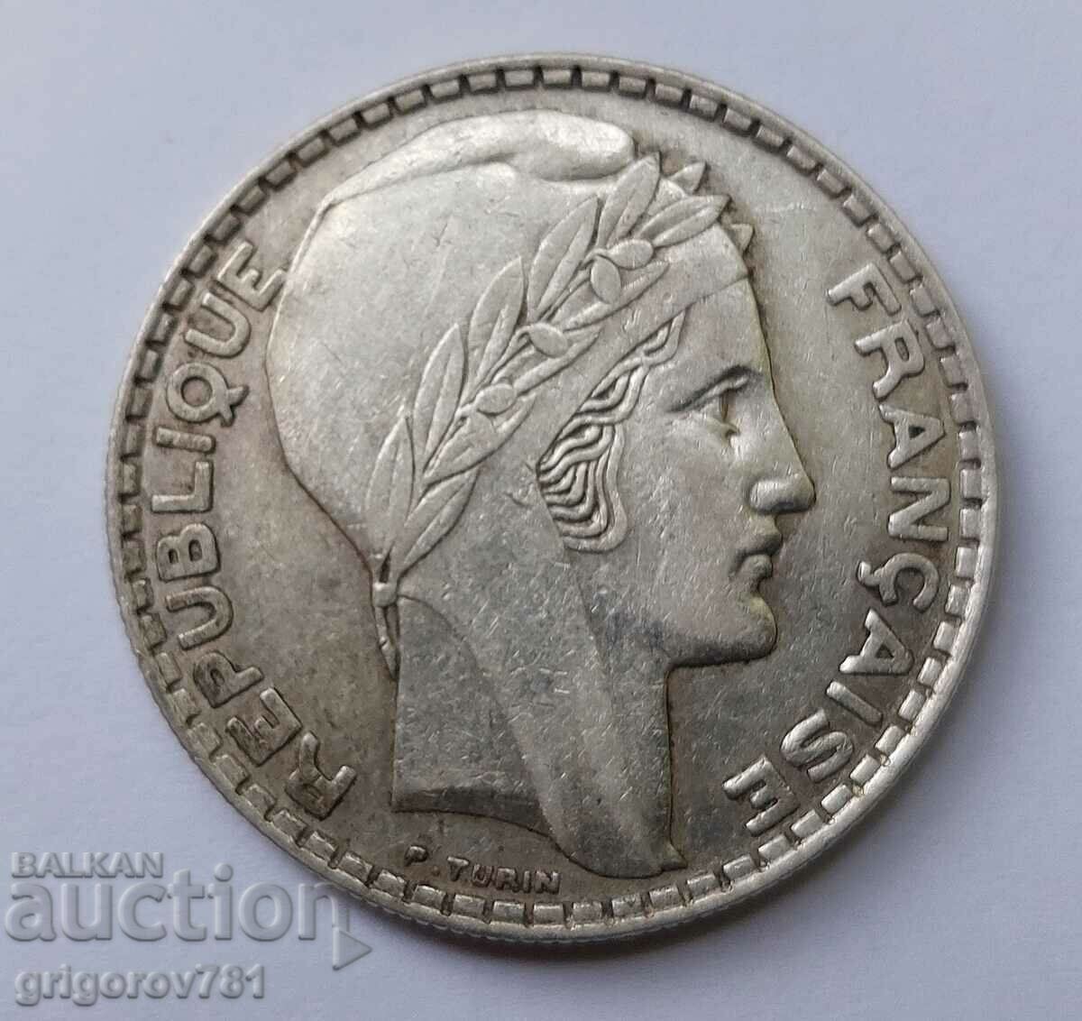 20 Franci Argint Franta 1933 - Moneda de argint #15 cu preț € 20.45 | 40.00 BGN