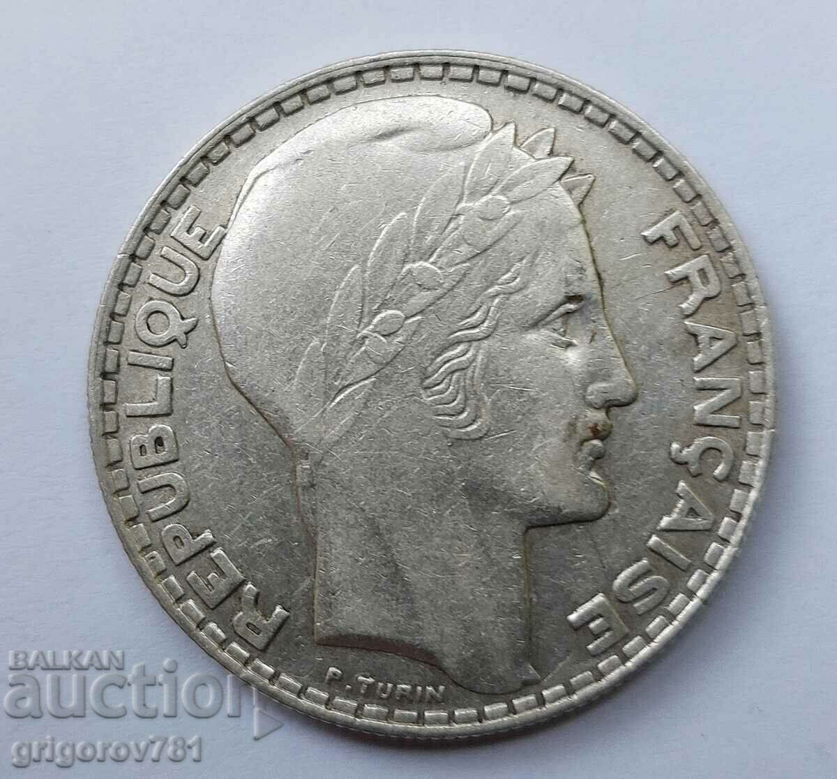20 Franci Argint Franta 1933 - Moneda de argint #16 cu preț € 20.45 | 40.00 BGN