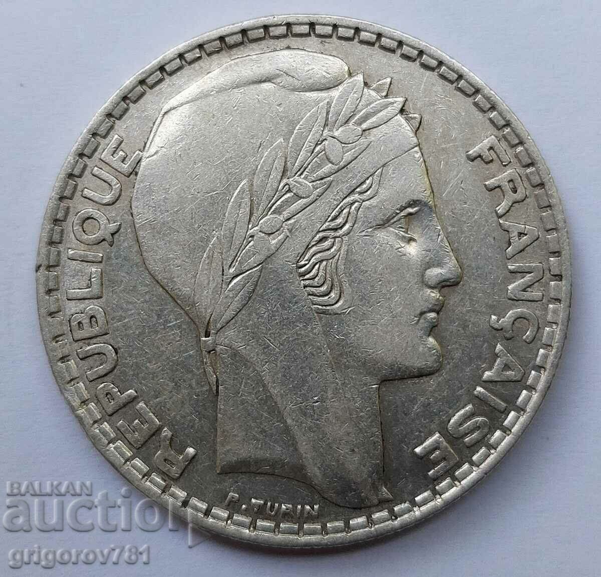 20 Franci Argint Franta 1933 - Moneda de argint #17 cu preț € 20.45 | 40.00 BGN 20 Franci Argint Franta 1933 - Moneda de argint #17 cu preț € 20.45 | 40.00 BGN