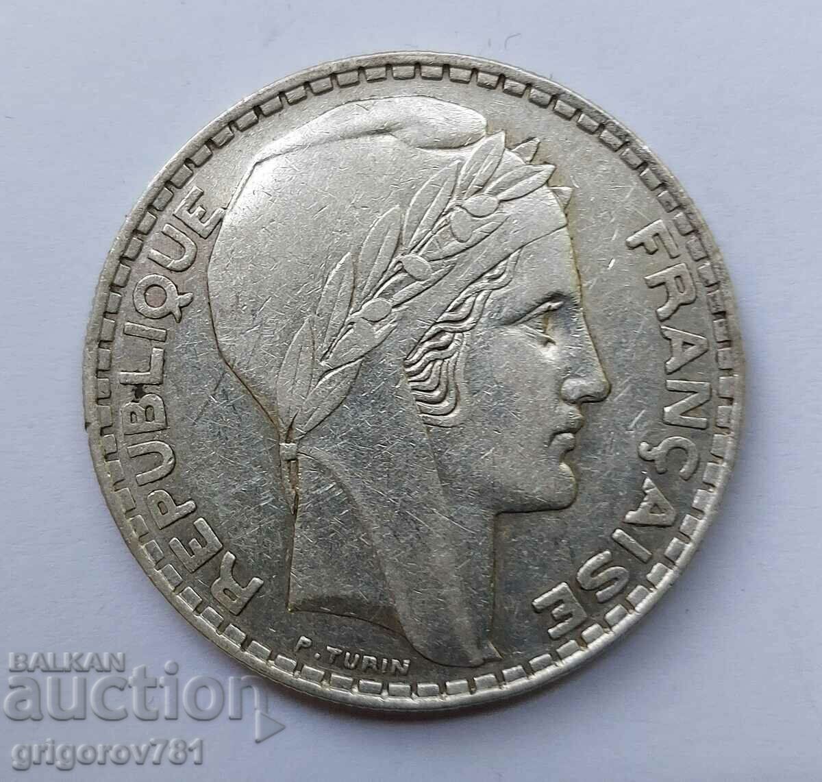 20 Franci Argint Franta 1933 - Moneda de argint #18 cu preț € 20.45 | 40.00 BGN